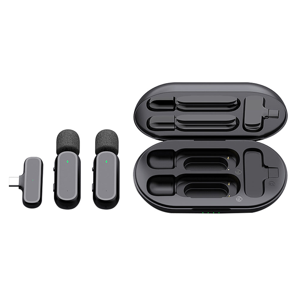 Wireless Microphone with Charging Bin