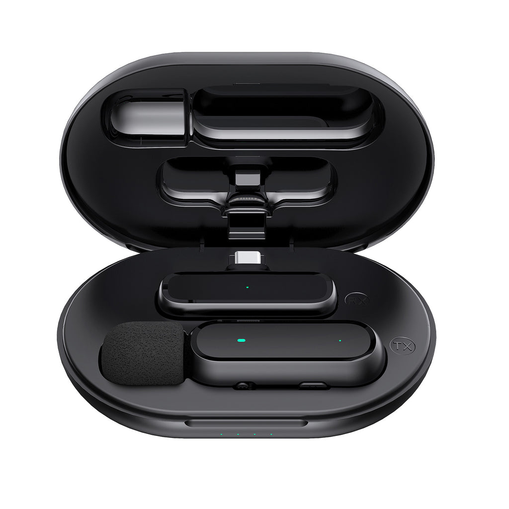 Wireless Microphone with Charging Bin