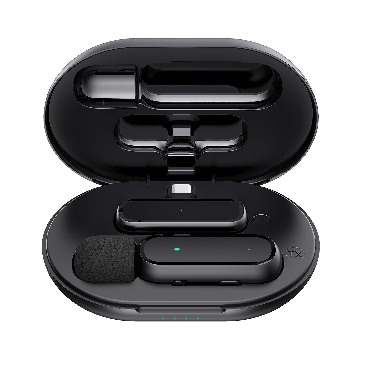 Wireless Microphone with Charging Bin